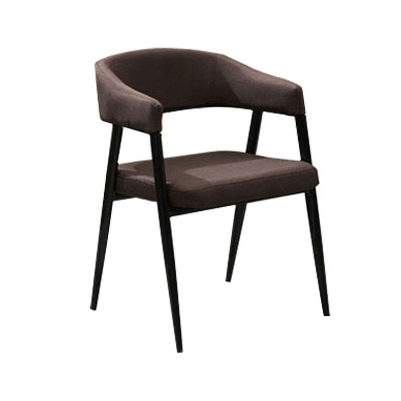 富和美(BNF)FHM-343办公家具办公椅家用椅子座椅会议椅洽谈椅实木架皮办公椅休闲洽谈椅