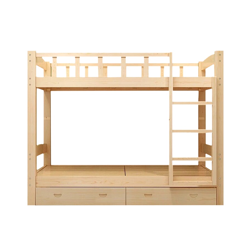 富和美(BNF)B-2樟子松实木上下床(有抽屉)