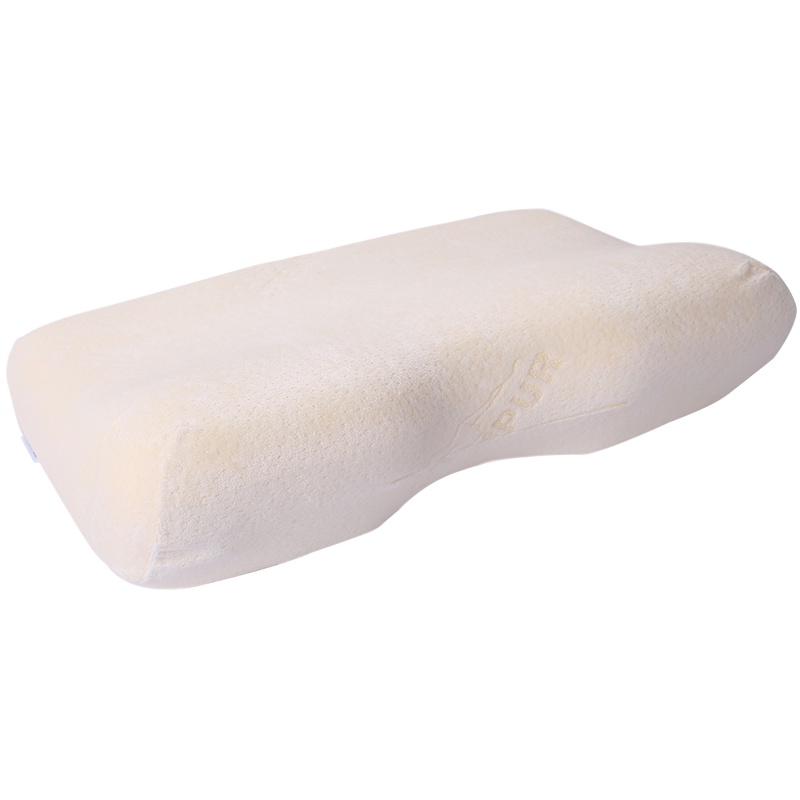 泰普尔（TEMPUR）枕头丹麦进口千禧米黄色感温枕记忆枕护颈椎侧仰睡枕透气防滑54*32CM