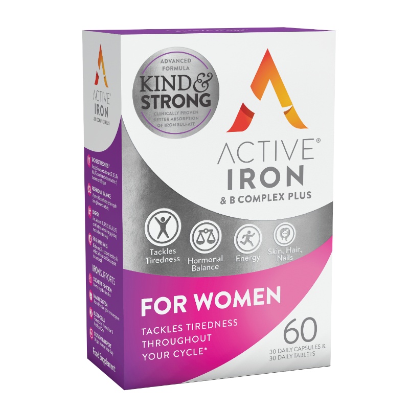 active 铁剂胶囊复合B族维生素 女用装 30粒+30粒/盒