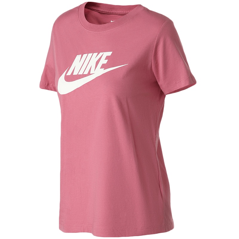 NIKE耐克女装短袖T恤经典简约圆领针织休闲运动服BV6170