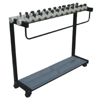 24头带锁豪华型雨伞架 带锁金属锁芯(件)