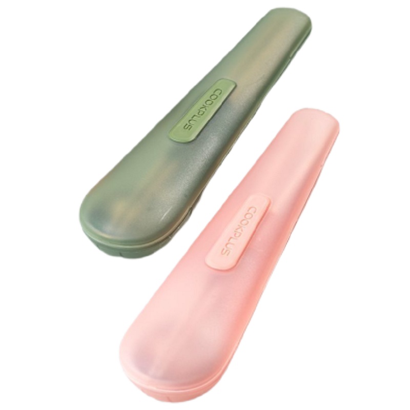 乐扣乐扣不锈钢筷子勺子高档上班族学生便携携带餐具套装易清洗厨房工具