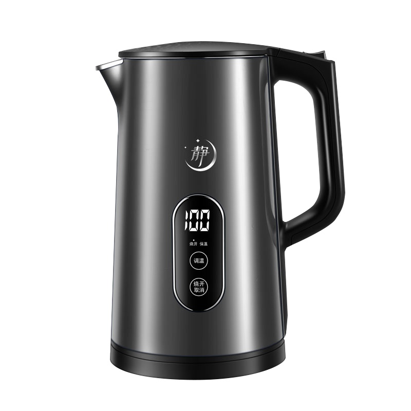 苏泊尔(SUPOR)低音显影电热烧水壶彩钢全自动家用保温开水大容量不锈钢烧水壶SW-17J63A