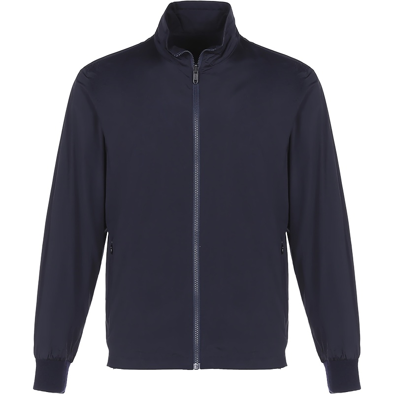 杰尼亚 Z ZEGNA 男士锦纶/羊毛双面穿夹克上衣外套V8044 ZZT052