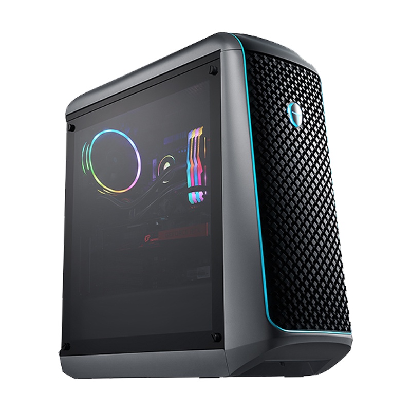 雷神(THUNDEROBOT)911黑武士星际版台式机设计发烧吃鸡电竞游戏主机(10代lntel i5-10400 16G 512GB固态 GTX1660独显)水冷散热畅玩赛博朋克