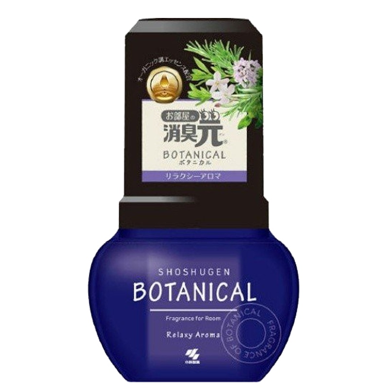 [日本原装]小林制药(KOBAYASHI) 卧室室内房间用瓶装消臭元空气清新剂0.4L 轻松芳香400ml