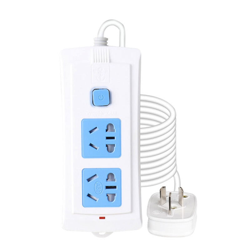 海锚X101-3M空调插座16a大功率家用16a插排空调专用空调转换插头10a转16a插座接线板101-3米