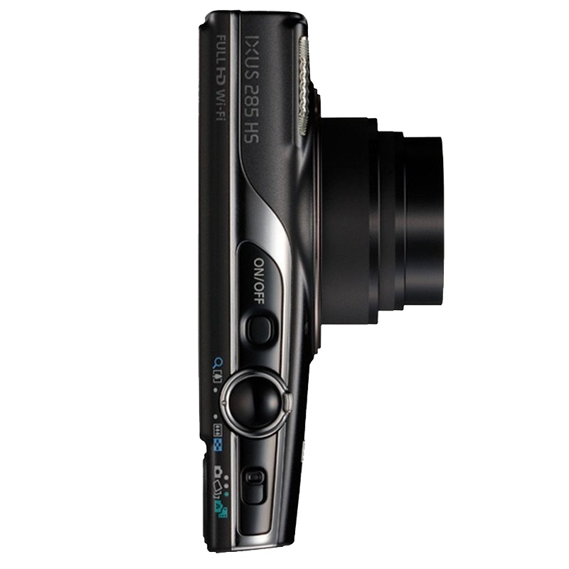 佳能(Canon) IXUS 285 HS 黑色 数码相机 约2020万像素 3英寸屏 25mm超广角