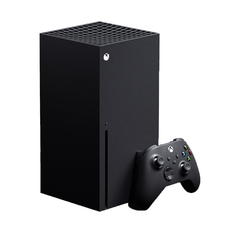 微软(Microsoft)Xbox Series X家用游戏机次时代主机4K游戏主机 黑色 日版