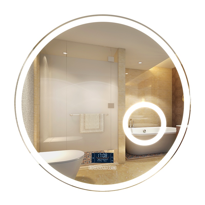 四季沐歌浴室镜智能防雾蓝牙化妆壁挂化妆镜卫生间触摸洗漱镜卫浴