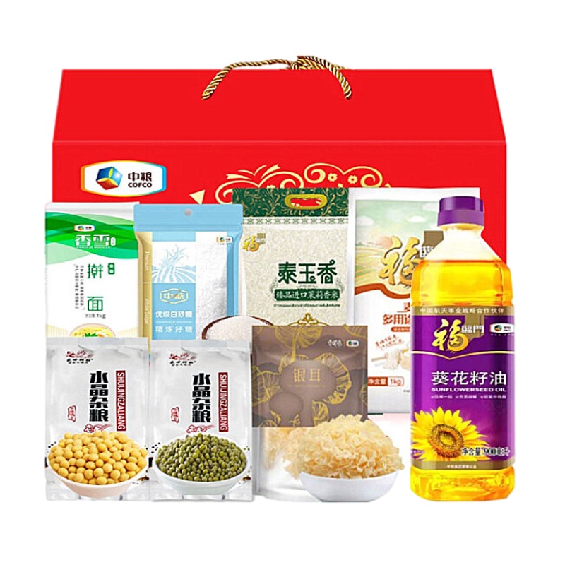 金龙鱼 小米拍档五福临门健康杂粮套装2000g