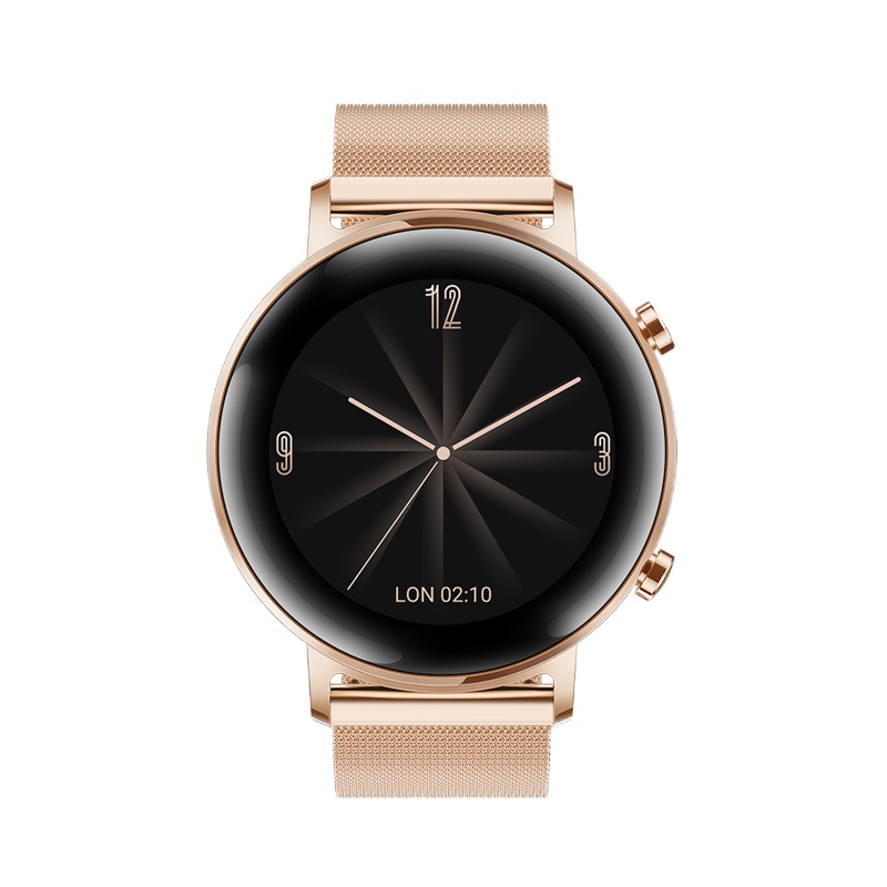 HUAWEI WATCH GT 2 雅致款 水漾流金(42mm)华为智能手表 麒麟A1芯片 强劲续航 专业运动 心脏健康