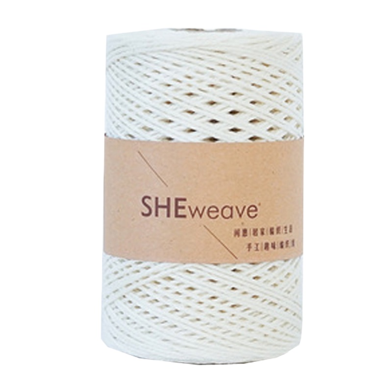 全棉编织细线3股3mm