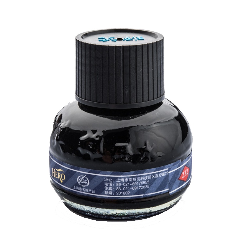 英雄 232 蓝黑钢笔墨水 瓶装 56ml