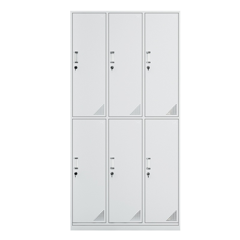 苏美特更衣柜员工柜储物柜铁皮柜存包柜鞋柜碗柜六门更衣柜
