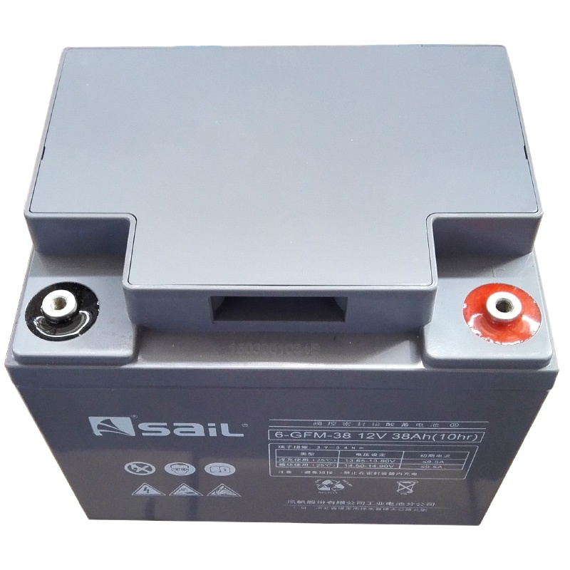 风帆(sail) 铅酸阀控蓄电池 通讯专用 机房设备不间断电源 UPS电瓶 6-GFM-38