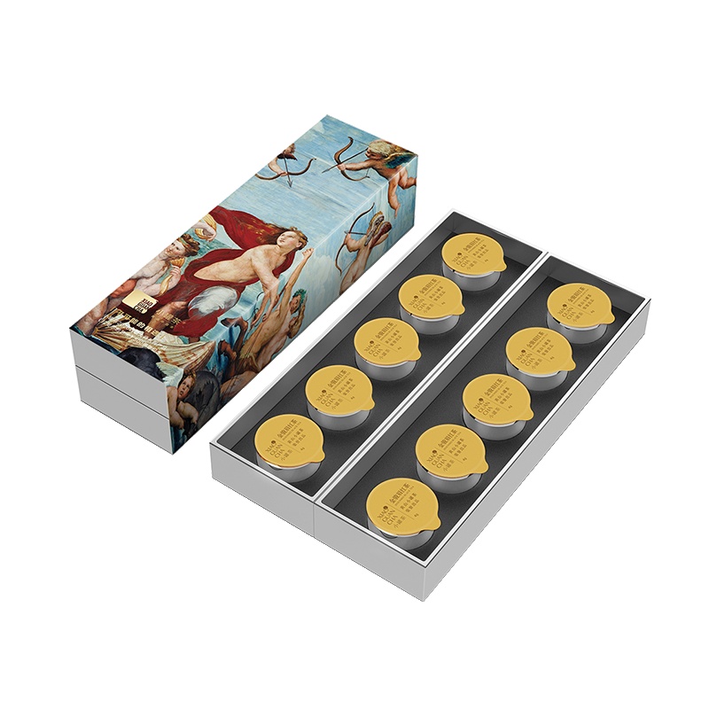 小罐茶拉斐尔《伽拉忒亚的胜利》IP款银罐金骏眉茶叶礼盒