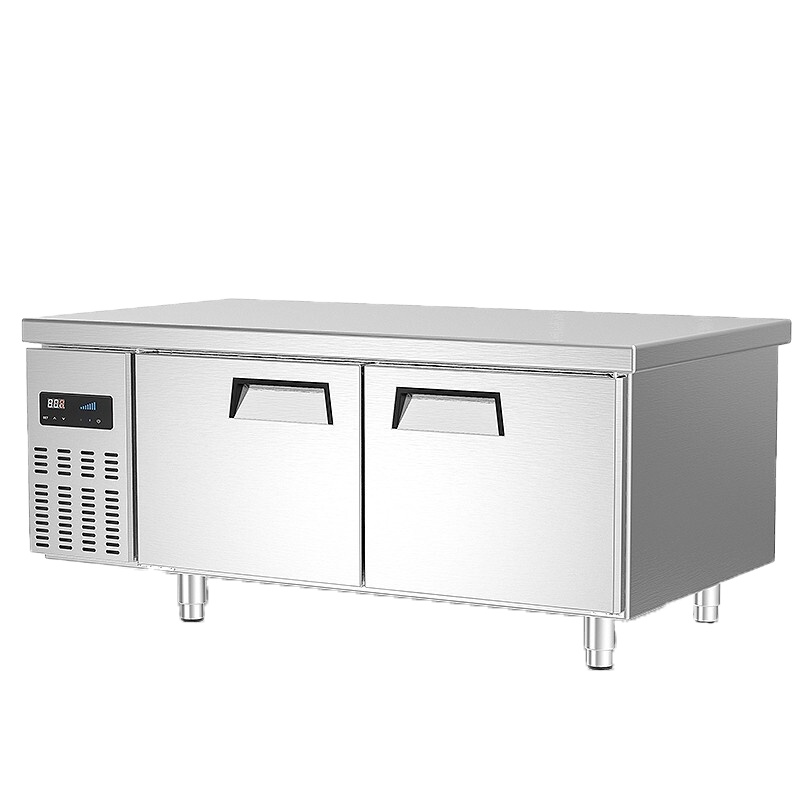 乐创 (lecon)商用保鲜工作台 1.8*0.8米厨房奶茶店卧式冰柜 工程款冷冻 LC-J-LDT18