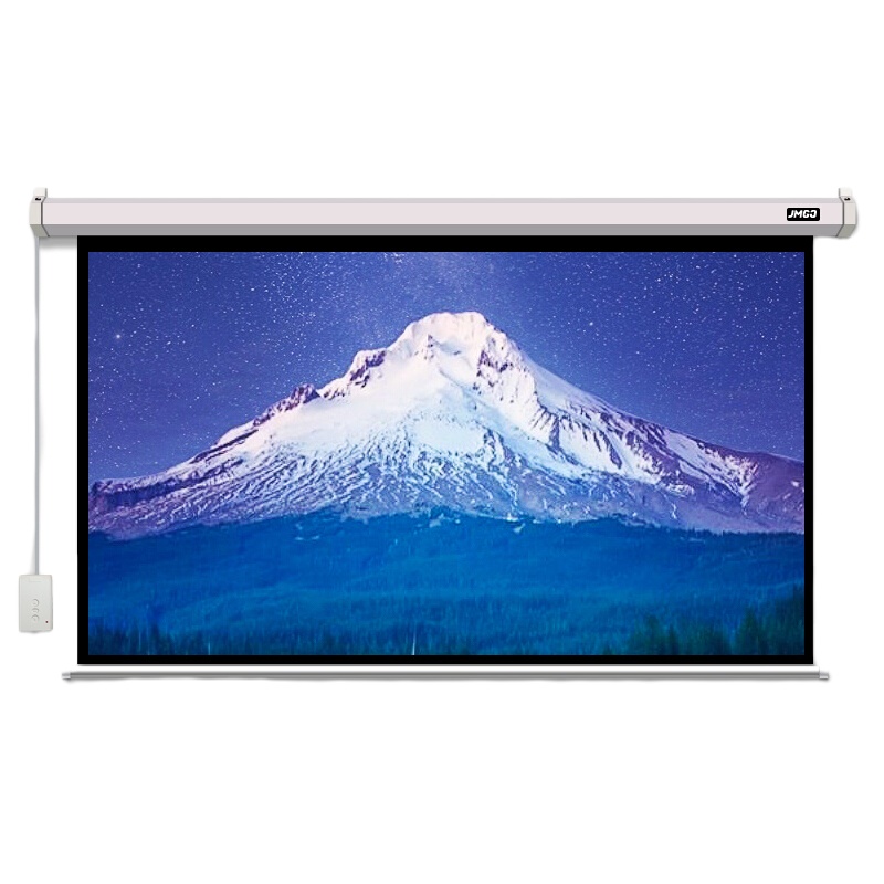 坚果 投影幕布 100英寸16:9高清电动幕布