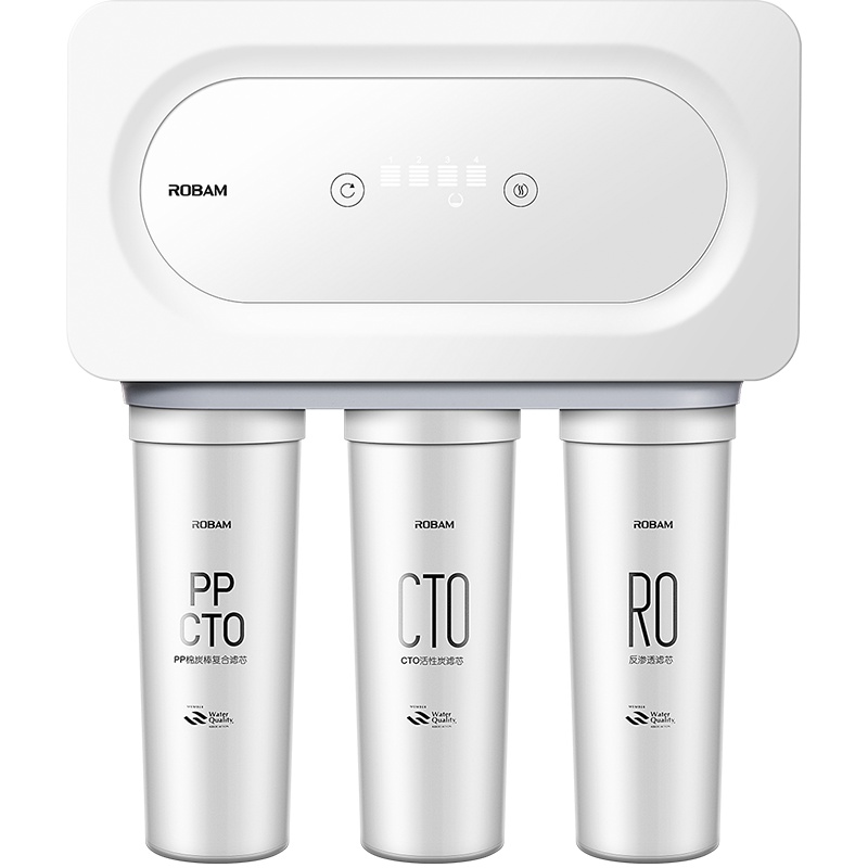老板(ROBAM)厨下式直饮净水机反渗透净水器PRO075-J386脱盐率达96%