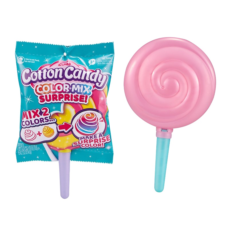 ZURU筑愉软软乐变色棉花糖彩泥 橡皮泥 手工泥儿童超轻粘土 单个(颜色随机发)