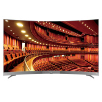 TCL 49A950C 49英寸 4K曲面HDR 人工智能 32核超高清安卓智能LED电视（枪色）