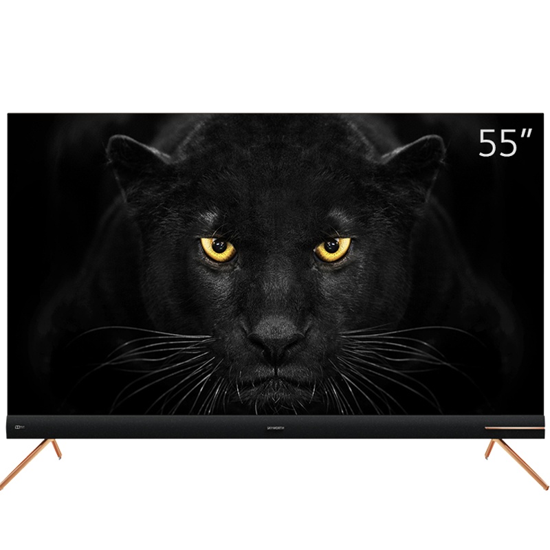 创维(SKYWORTH)65A8 65英寸4K超高清HDR 超薄全面屏 人工智能声控 液晶平板物联网电视机 2+64G