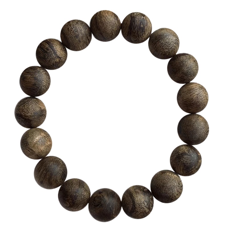 [梵心阁]保真越南芽庄沉香手串送礼手链12颗男女文莱达拉干沉香木手链佛珠2.0