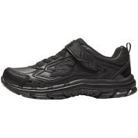【自营】Skechers斯凯奇童鞋休闲鞋厚底舒适轻质男童运动鞋95357L 95357L/BBK全黑色