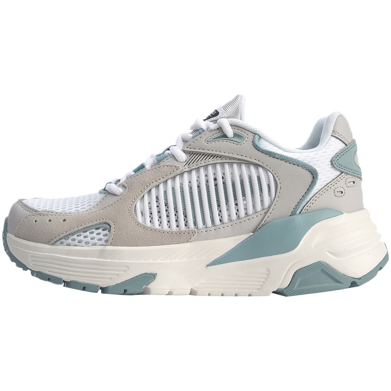 李宁92-奔腾女子一体织经典休闲鞋AGCQ062-3