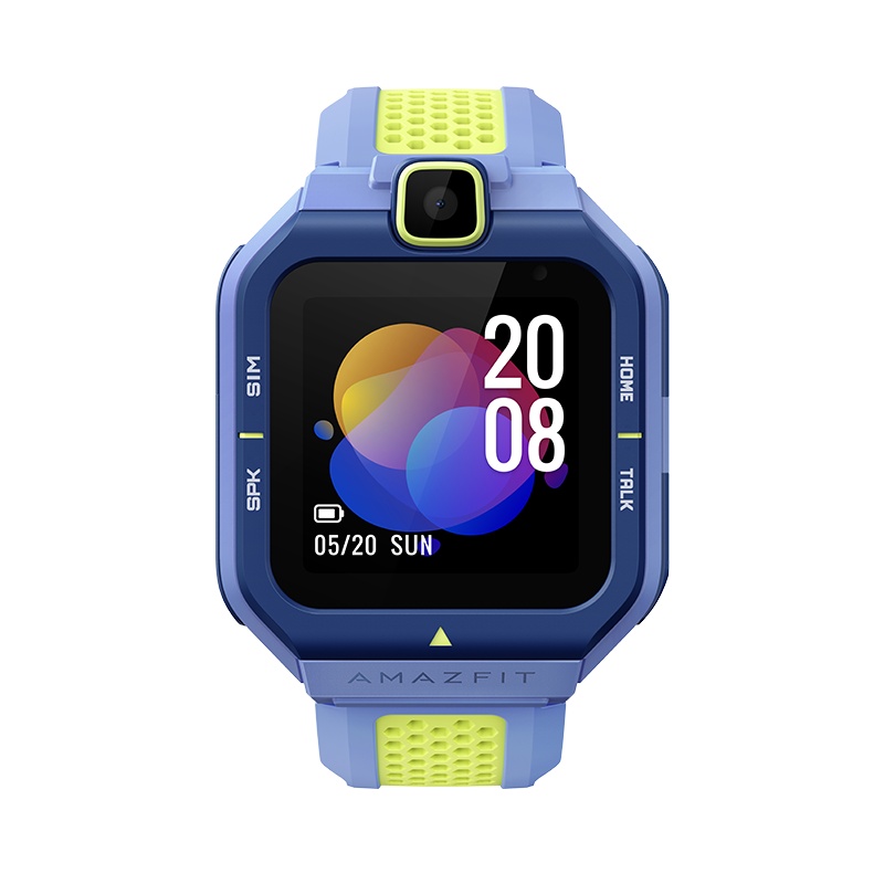 Amazfit 快乐鸭儿儿童手表 天真蓝 华米手表4G全网通儿童智能电话手表wifi多功能GPS定位防水中小学生视频通话男女孩通用