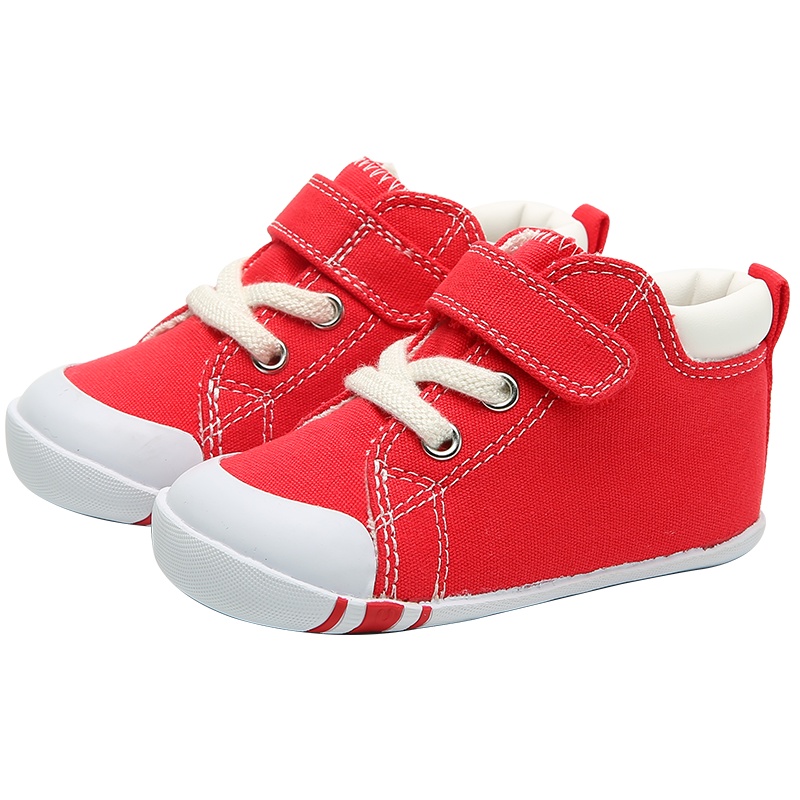 卡特兔女童布鞋2021新款儿童帆布鞋男宝宝春季鞋婴儿鞋宝宝学步鞋