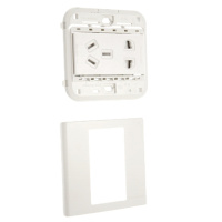 松下宏彩五孔面板 10A WF122 1个