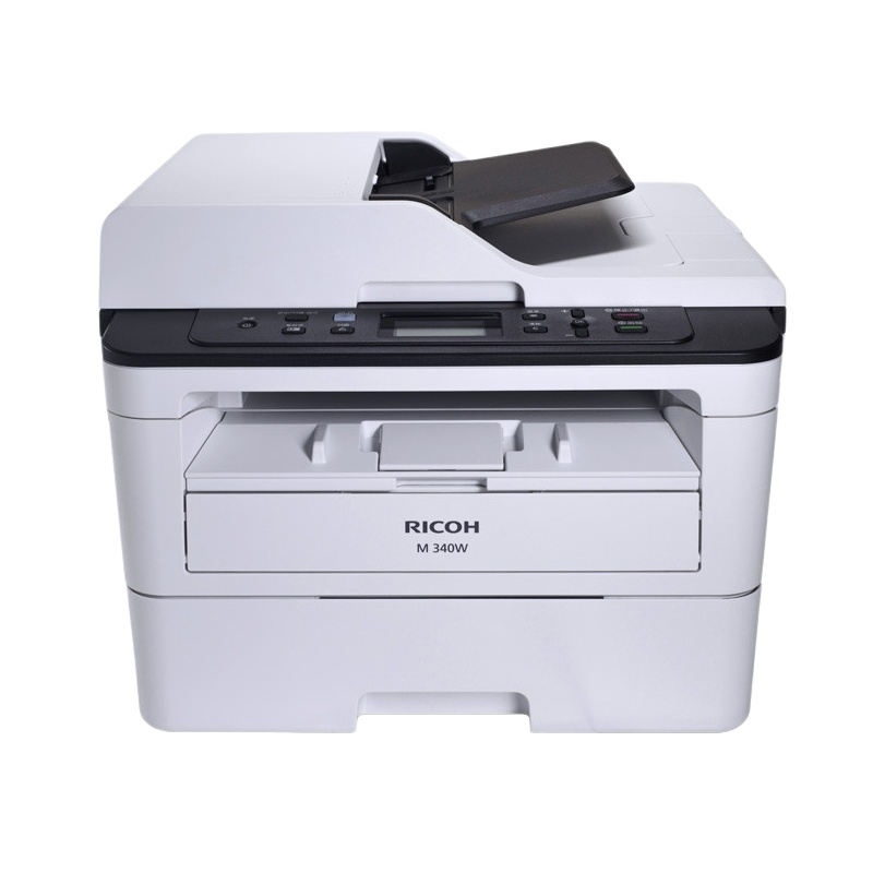 理光(Ricoh)M 340W A4黑白激光三合一多功能一体机(双面打印/复印/扫描/无线/有线)