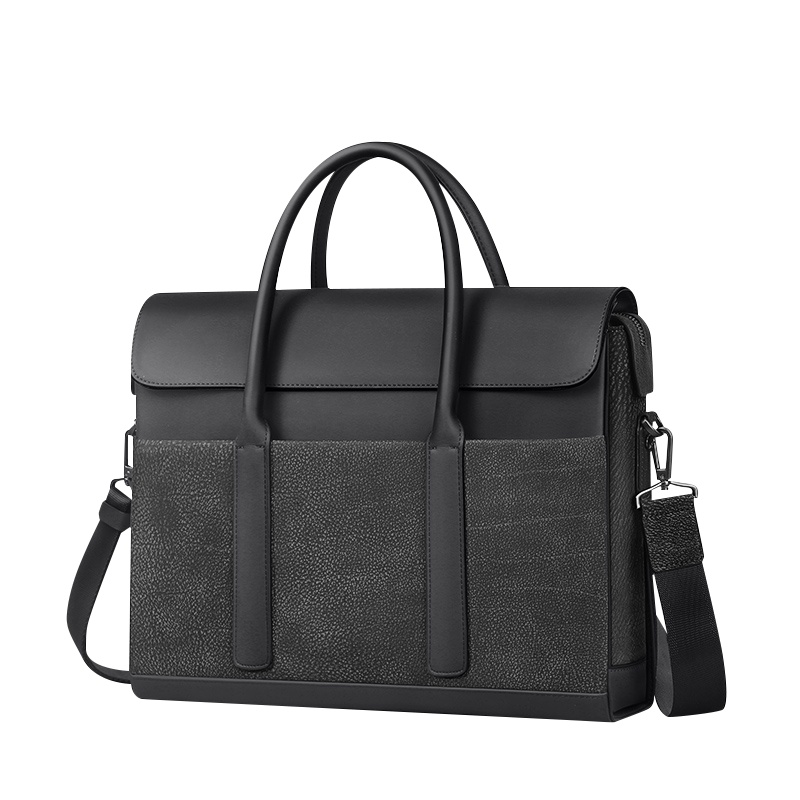 【顺丰配送】手提包男士2021新款时尚公文包男包商务休闲手拎包电脑包NB190401-1HUI