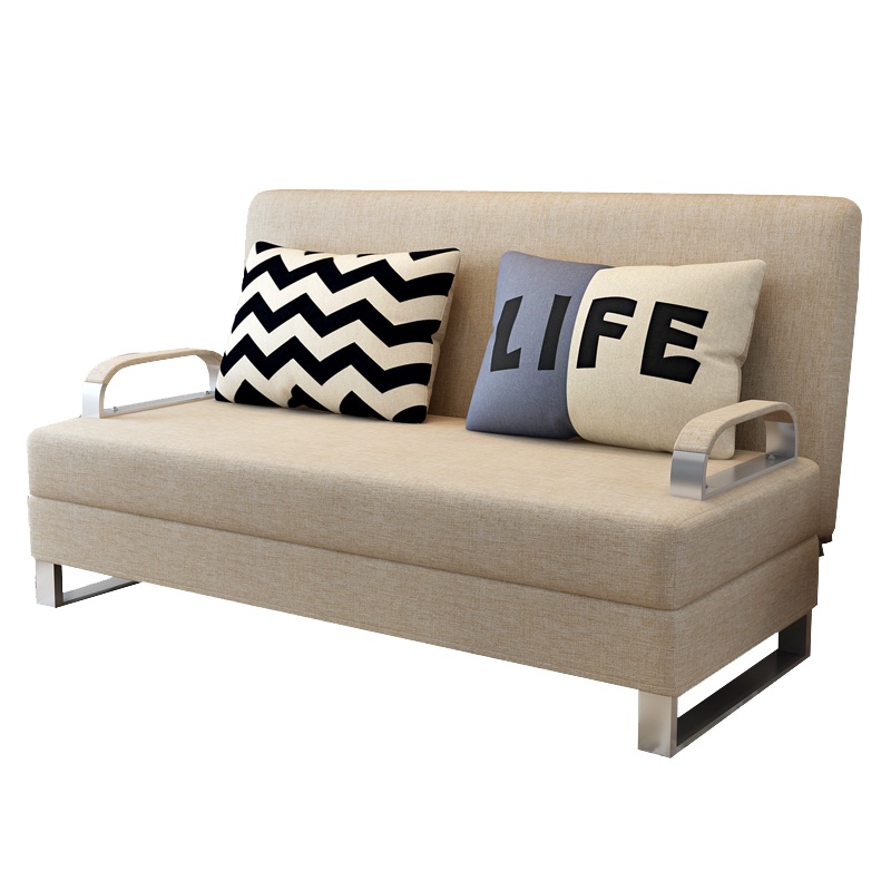 瑞丰杰-折叠沙发1.45米休闲沙发伸缩沙发布艺SF0108