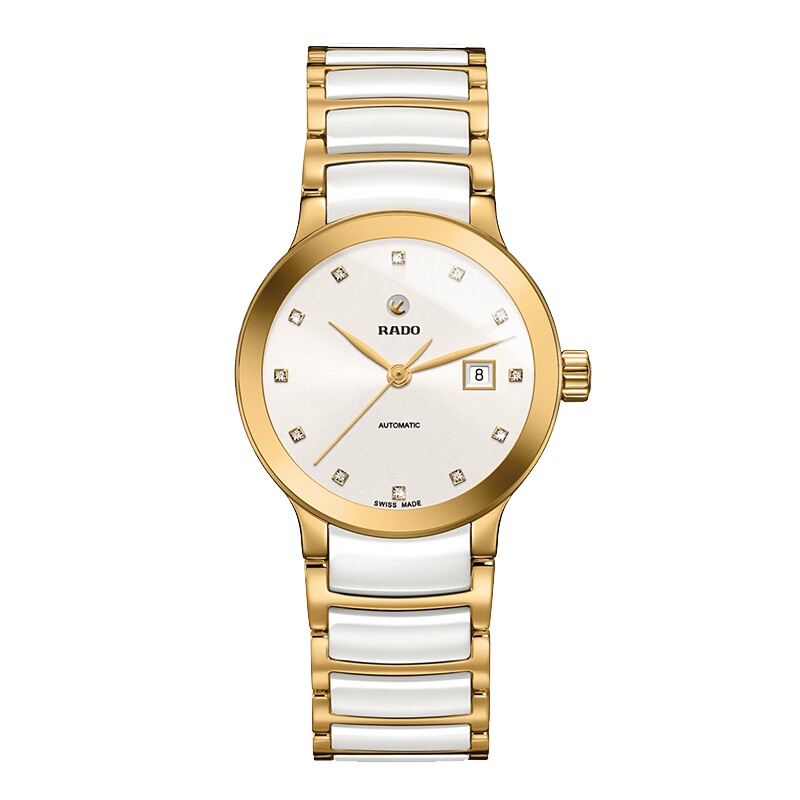 雷达(RADO)瑞士手表晶萃系列时尚休闲简约商务自动机械女士手表R30080752