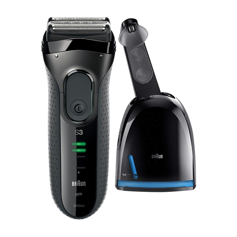 博朗(Braun)3050CC 电动男士剃胡刀往复式剃须刀德国进口三刀头