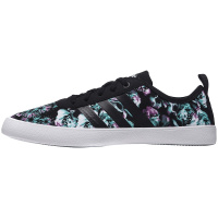 【自营】adidas阿迪达斯女子板鞋低帮帆布休闲运动鞋DB1850. DB18501号黑色+蓝色+粉色