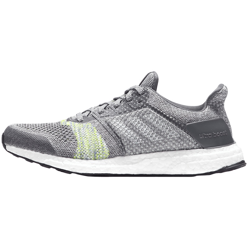 【自营】adidas阿迪达斯男子跑步鞋UltraBOOST ST m运动鞋CQ2147 CQ2147二度五度绿荧光
