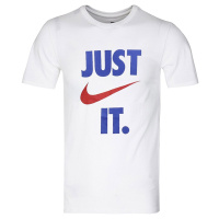 NIKE耐克短袖男2021夏季新款JUST DO IT圆领满分T恤AQ5195-100