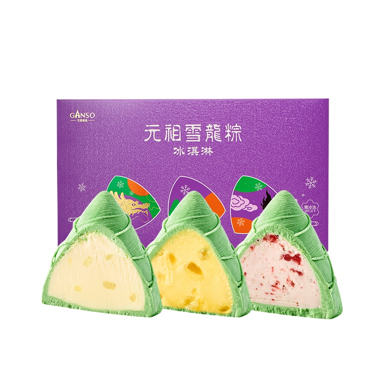 元祖 端午雪龙粽冰淇淋 8入/盒