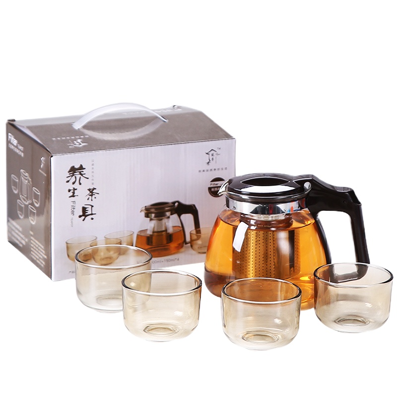 皖亭(WANTING) " 皖亭过滤养生茶具五件套T6505 ‘’