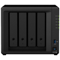 群晖(Synology) DS920+4盘位四核心NAS网络存储服务器(无内置SATA硬盘)不规则体支持NAS盘企业盘