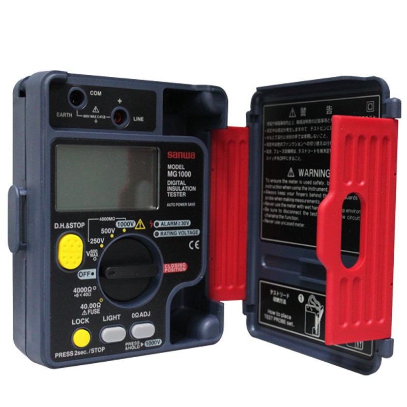 三和(SANWA)MG500绝缘电阻测试仪 自动锁定测量值