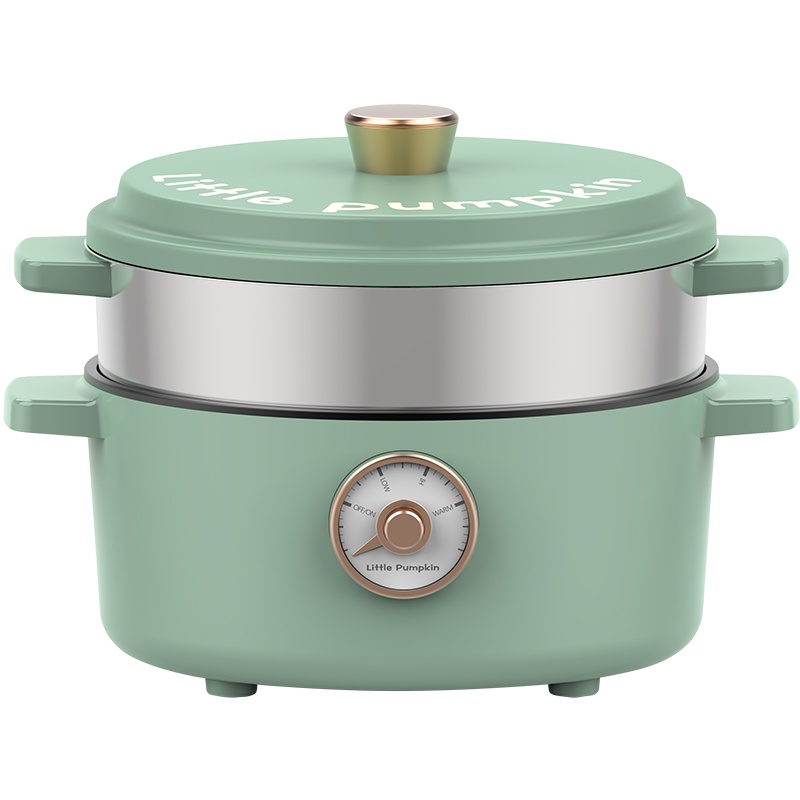 小南瓜电煮锅家用多功能小火锅锅一体小型宿舍学生电热火锅电炒锅