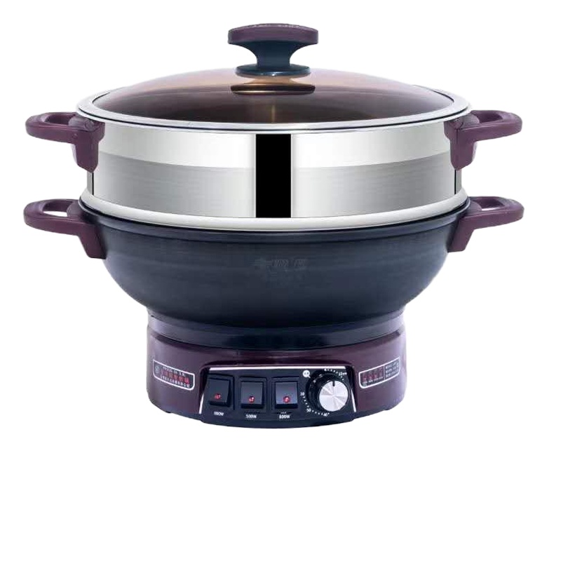 FRD炫彩定时真不锈电热锅FRDXCZTXL A1-38cm商家免邮不含税