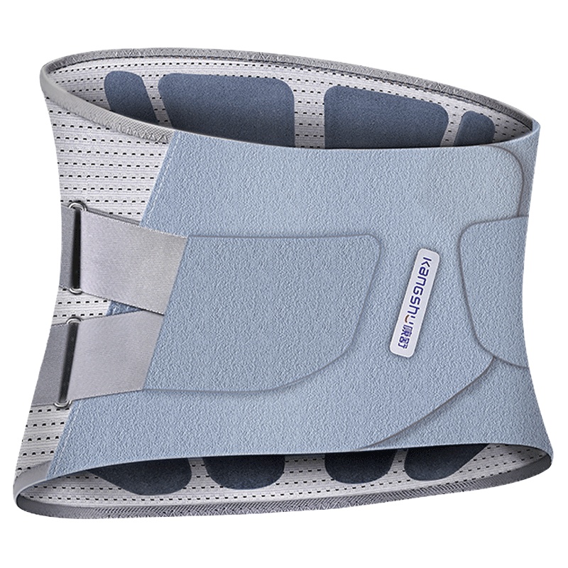 康舒医用固定带 钢板支撑护腰黑色A3081L 仿生脊椎支撑型腰围腰椎间盘突出腰肌劳损保暖自发热男女士牵引带通用