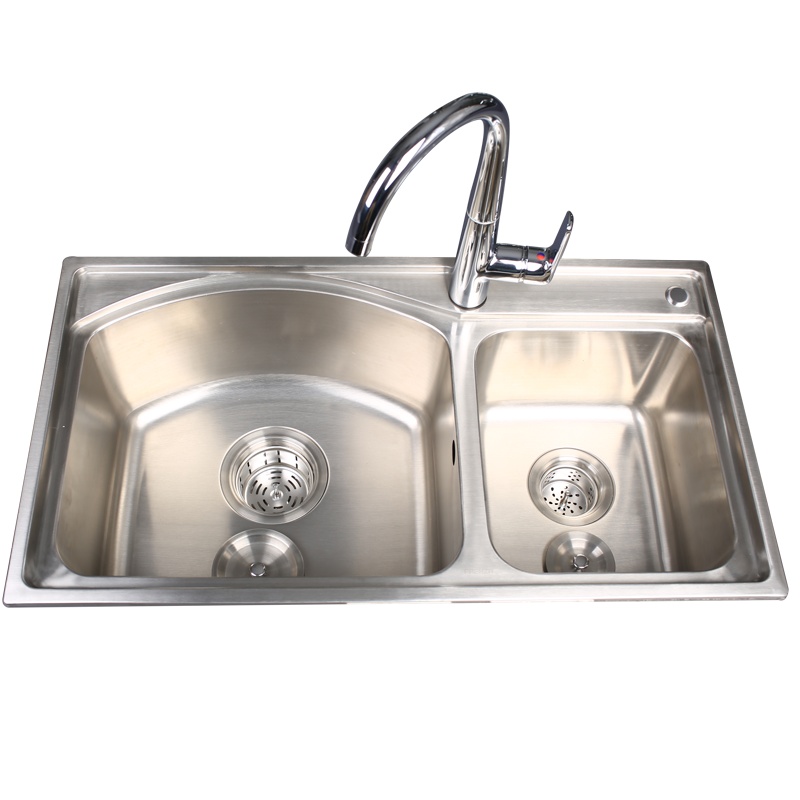 法恩莎官方旗舰水槽双槽洗菜盆304不锈钢厨房洗碗池FE32029洗碗槽